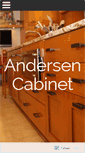 Mobile Screenshot of andersencabinet.com